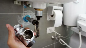 Professional plumber in Puchong Selangor repairing pipes