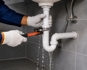 Pipe leak repair service in Puchong