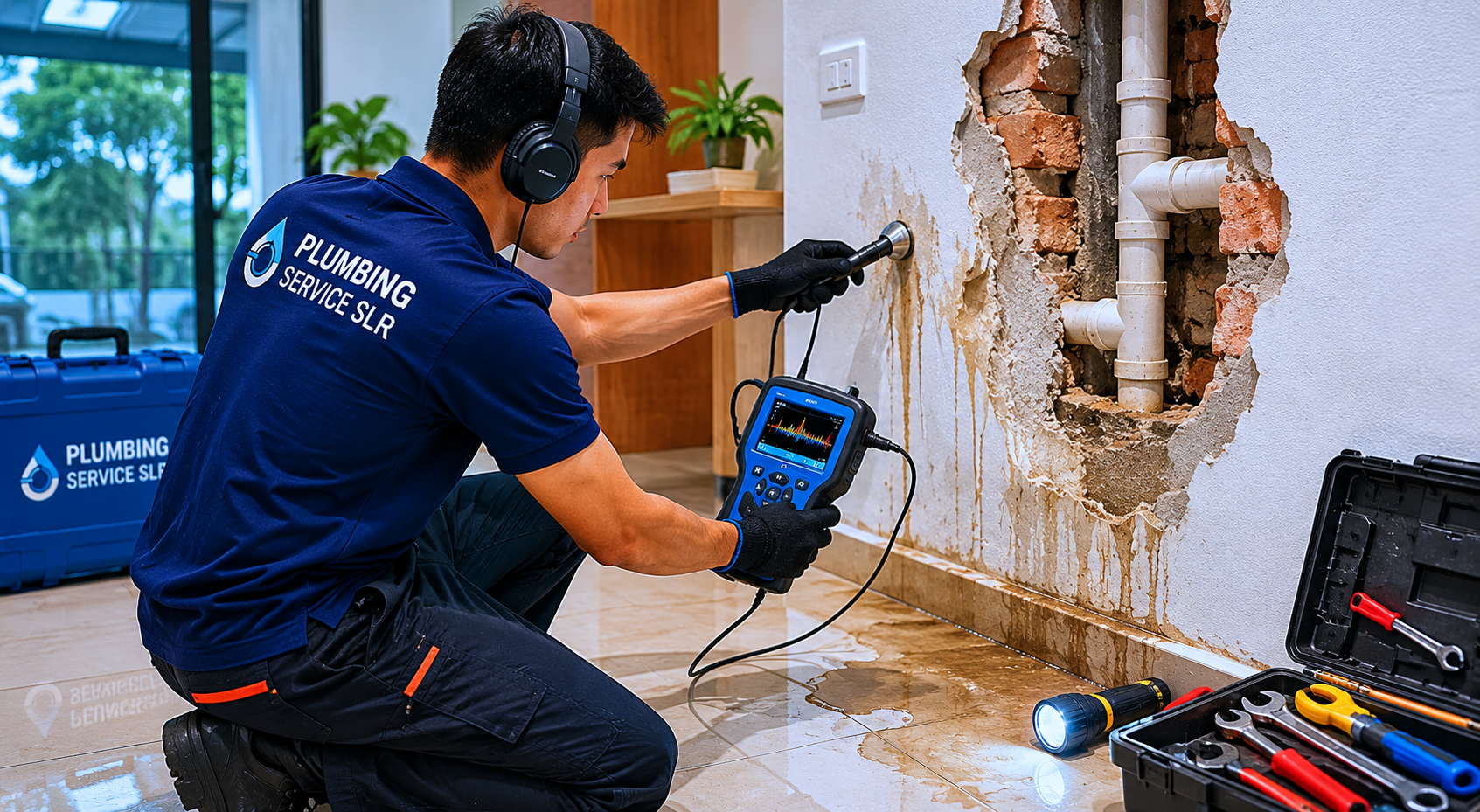 Hidden Water Leak Puchong Detection Service